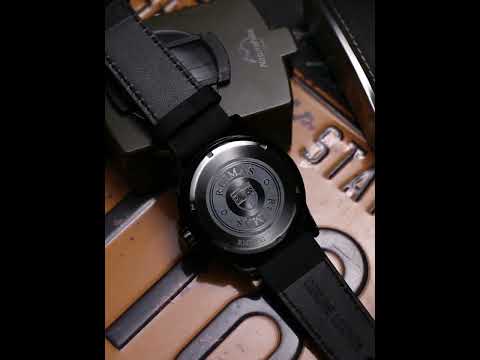 RUIMAS Luxury Men Watches Leather Strap Sport Casual Wristwatches Waterproof Luminous Date Clock Big Dial Montre Homme 302