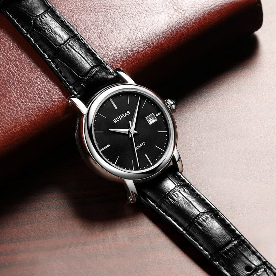 RUIMAS Fashion Mens Quartz Watches Sapphire Sport Wristwatch Waterproof Large Dial Business Casual Watch Clock Montre Homme 6762